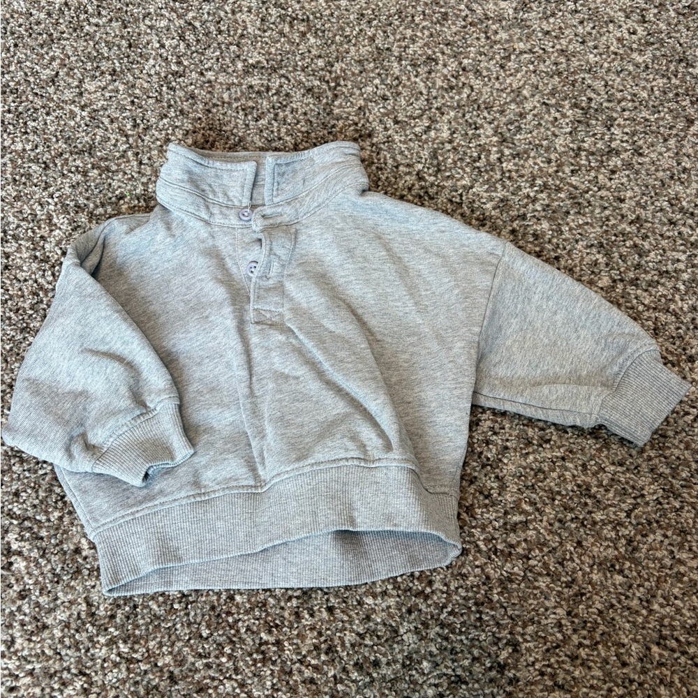 Cozy  Gray Hanna Andersson Kids Pullover Top